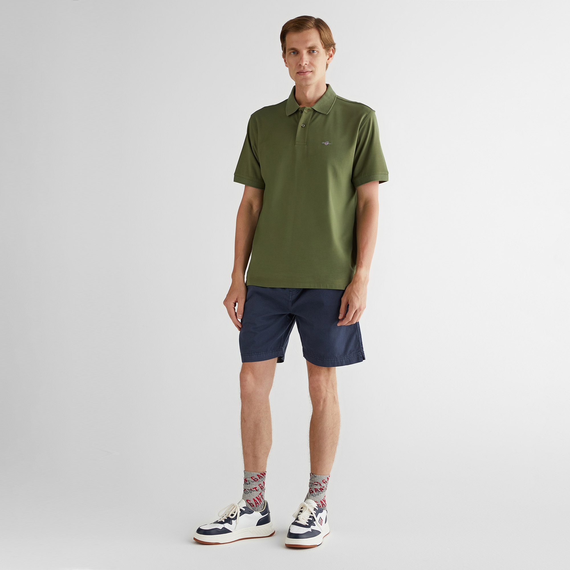 GANT Erkek Lacivert Regular Fit Şort