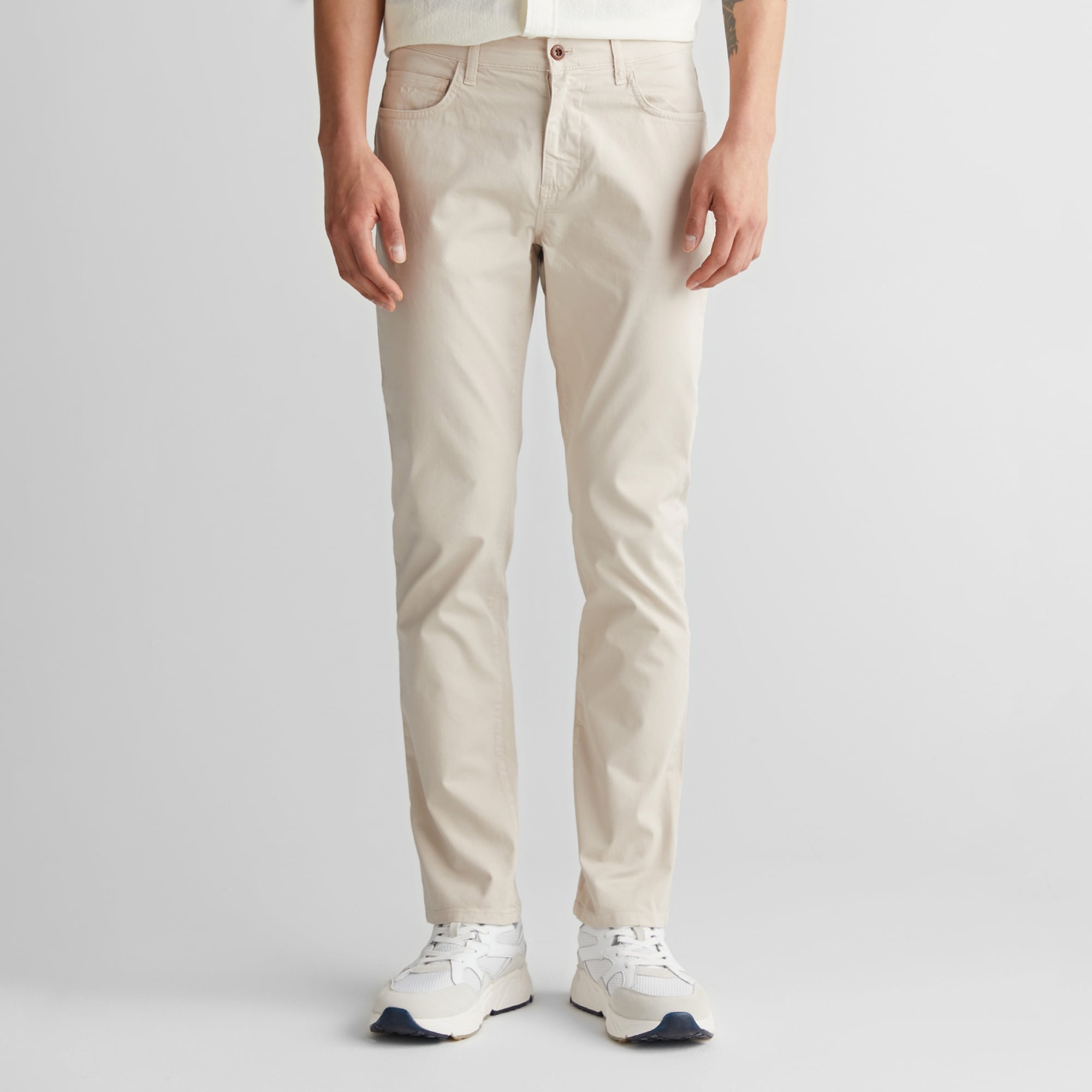 GANT Erkek Bej Regular Fit Pantolon