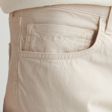  GANT Erkek Bej Regular Fit Pantolon