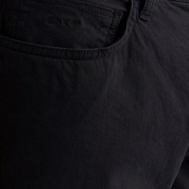 GANT Erkek Siyah Regular Fit Pantolon