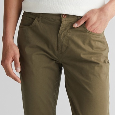  GANT Erkek Yeşil Regular Fit Pantolon