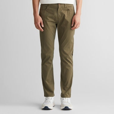 GANT Erkek Yeşil Regular Fit Pantolon