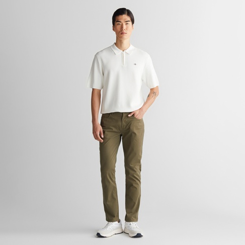  GANT Erkek Yeşil Regular Fit Pantolon