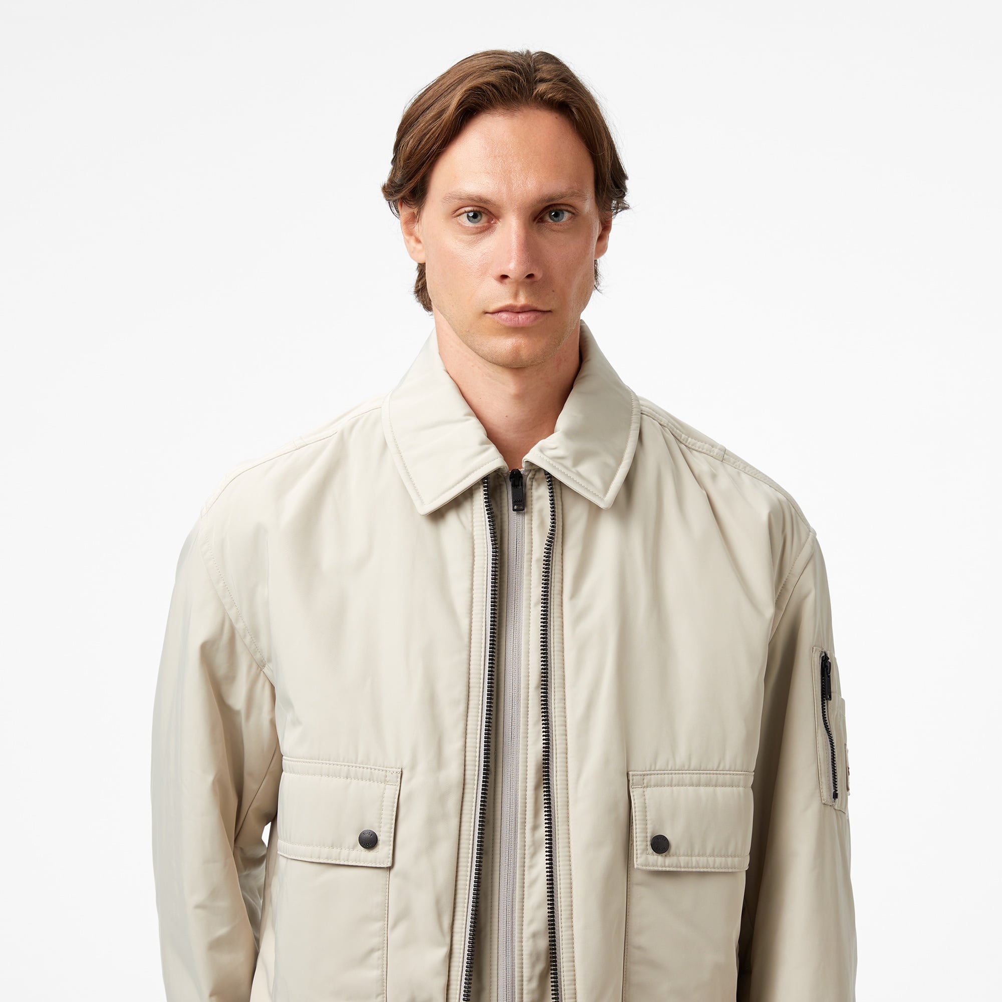 Boss Oking Erkek Açık Bej Ceket