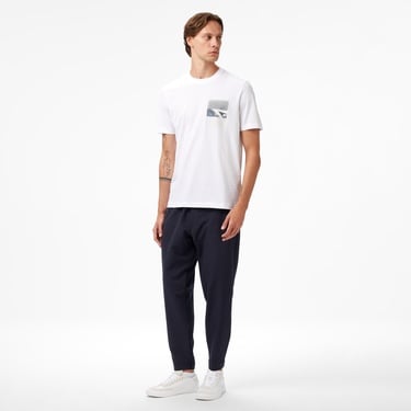  Boss Container Erkek Beyaz T-Shirt