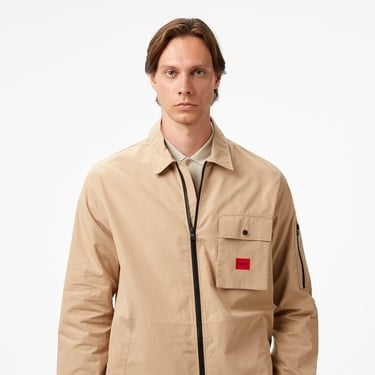  Hugo Emmond Erkek Bej Gömlek