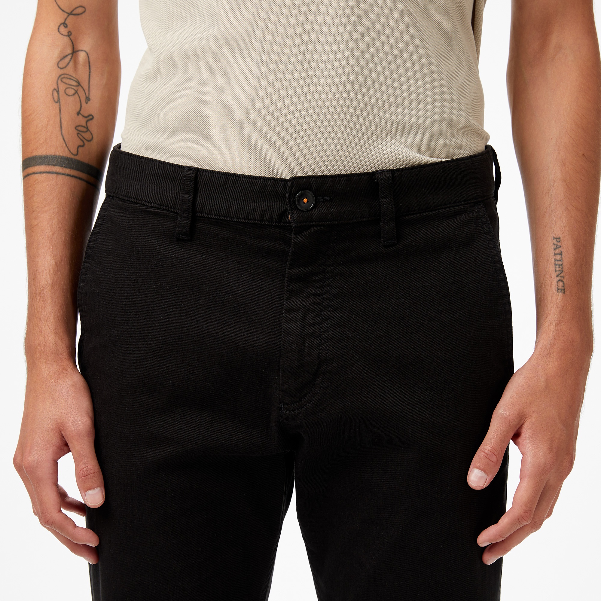 Boss Chino Erkek Siyah Pantolon