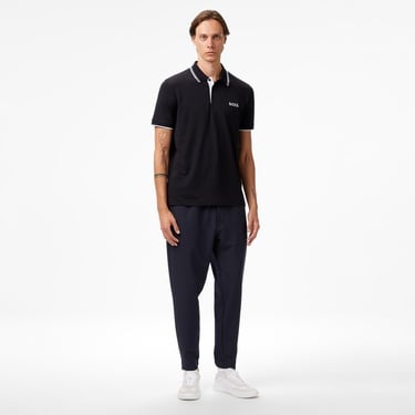  Boss Paddy Pro Erkek Koyu Mavi Polo