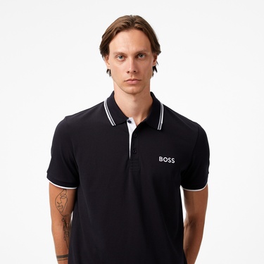  Boss Paddy Pro Erkek Koyu Mavi Polo
