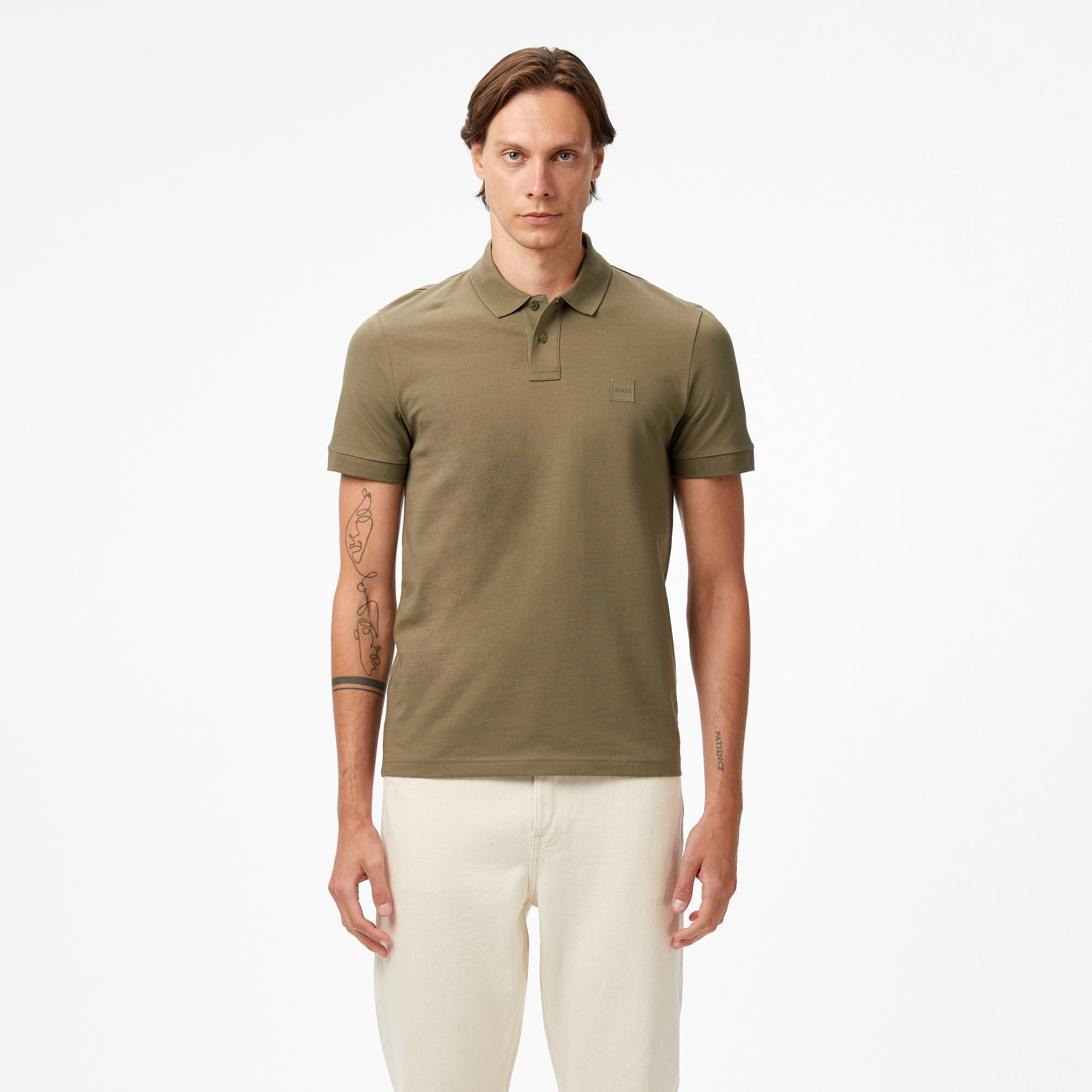  Boss Passenger Erkek Açık Yeşil Polo