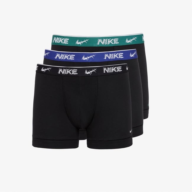  Nike Trunk 3' lü Erkek Siyah Boxer