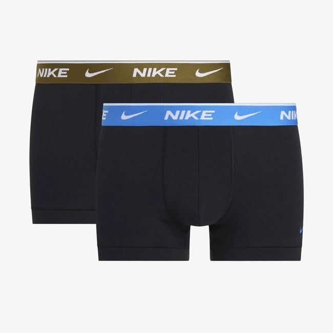  Nike Trunk 2' li Erkek Siyah Boxer