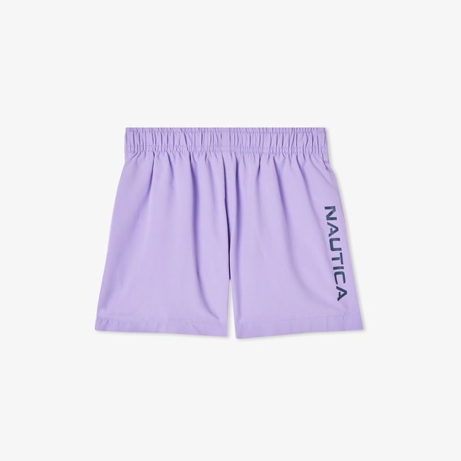  Nautica Çocuk Mor Standart Fit Mayo Şort
