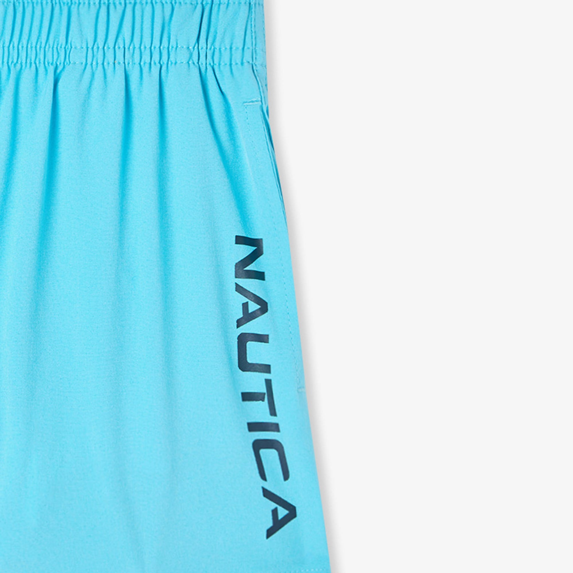 Nautica Erkek Çocuk Mavi Standart Fit Mayo Şort