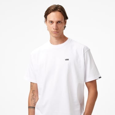  Vans Left Chest ii Loose Ss Erkek Beyaz T-Shirt