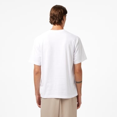 Vans Left Chest ii Loose Ss Erkek Beyaz T-Shirt