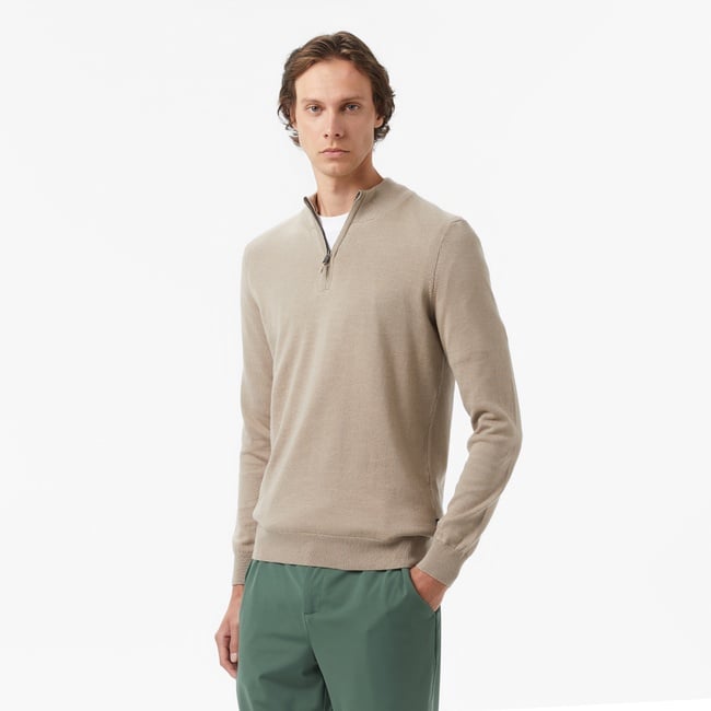  Nautica Erkek Bej Classic Fit Kazak