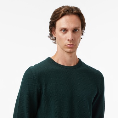  Nautica Erkek Yeşil Classic Fit Kazak