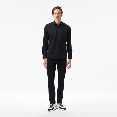  Nautica Erkek Siyah Slim Fit Gömlek