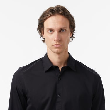  Nautica Erkek Siyah Slim Fit Gömlek