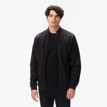  Nautica Erkek Siyah Classic Fit Sweatshirt