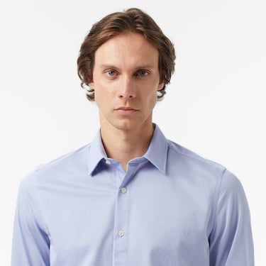  Nautica Erkek Mavi Slim Fit Gömlek