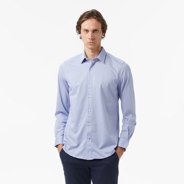  Nautica Erkek Mavi Slim Fit Gömlek