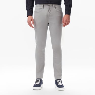  Nautica Erkek Gri Slim Fit Pantolon