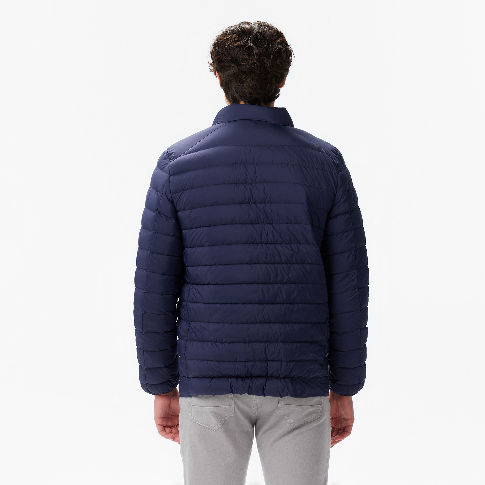 Nautica Erkek Lacivert Regular Fit Mont