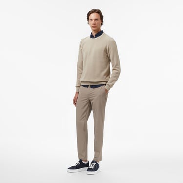  Nautica Erkek Bej Classic Fit Kazak