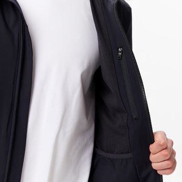  Nautica Erkek Siyah Regular Fit Mont