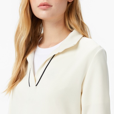  Nautica Kadın Krem Regular Fit Sweatshirt