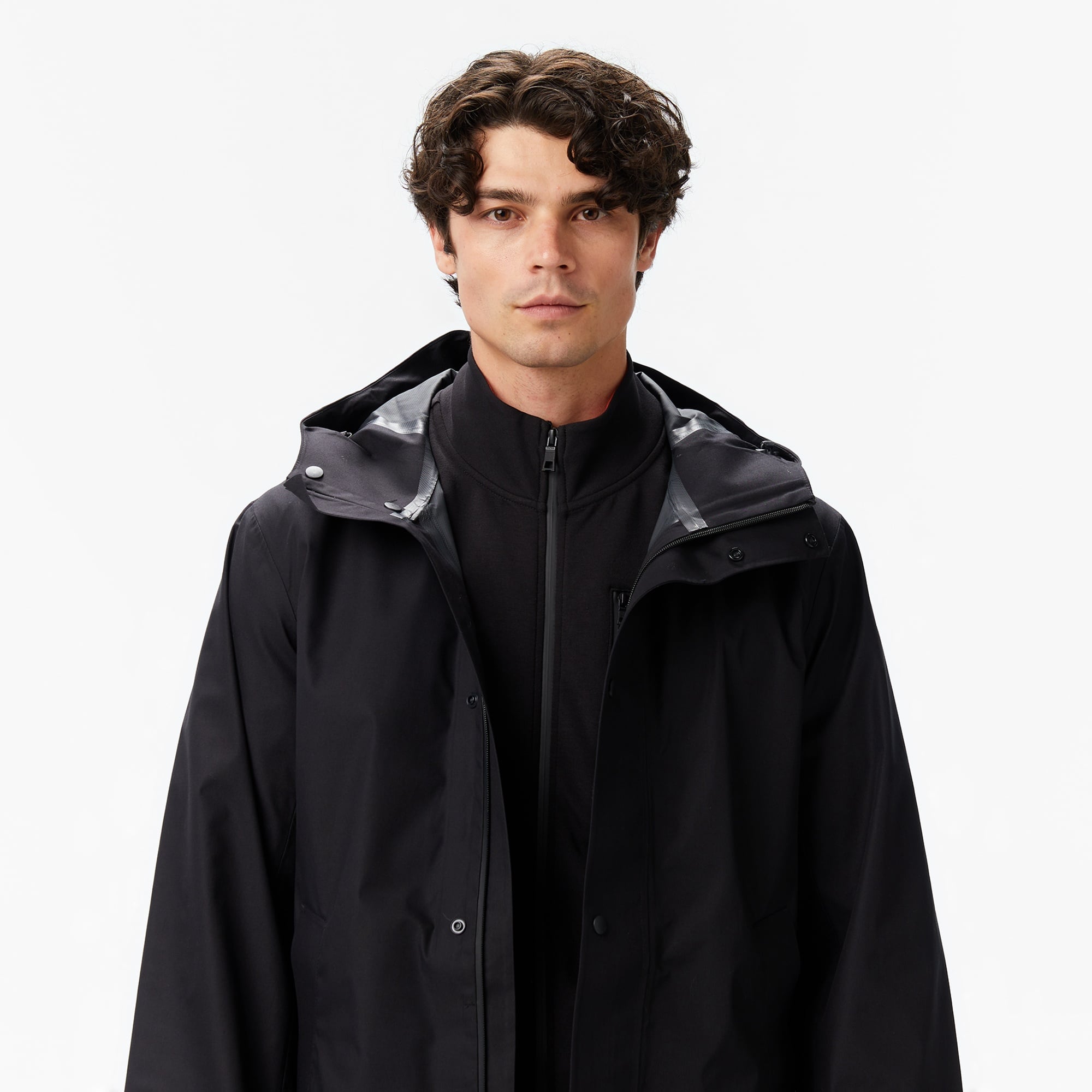 Nautica Erkek Siyah Regular Fit Mont