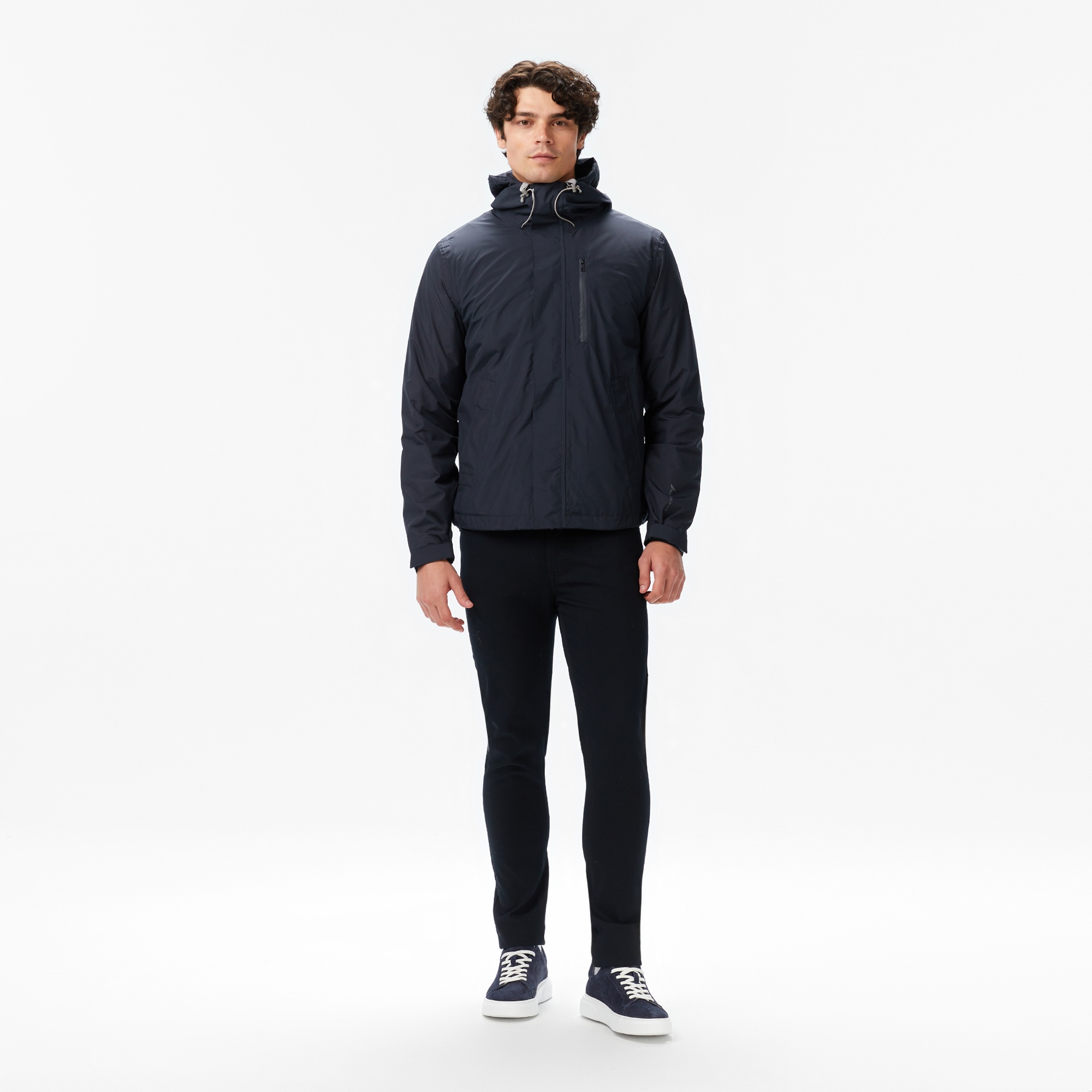 Nautica Erkek Siyah Regular Fit Mont