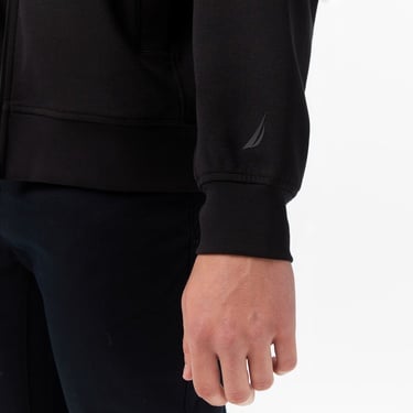  Nautica Erkek Siyah Classic Fit Sweatshirt