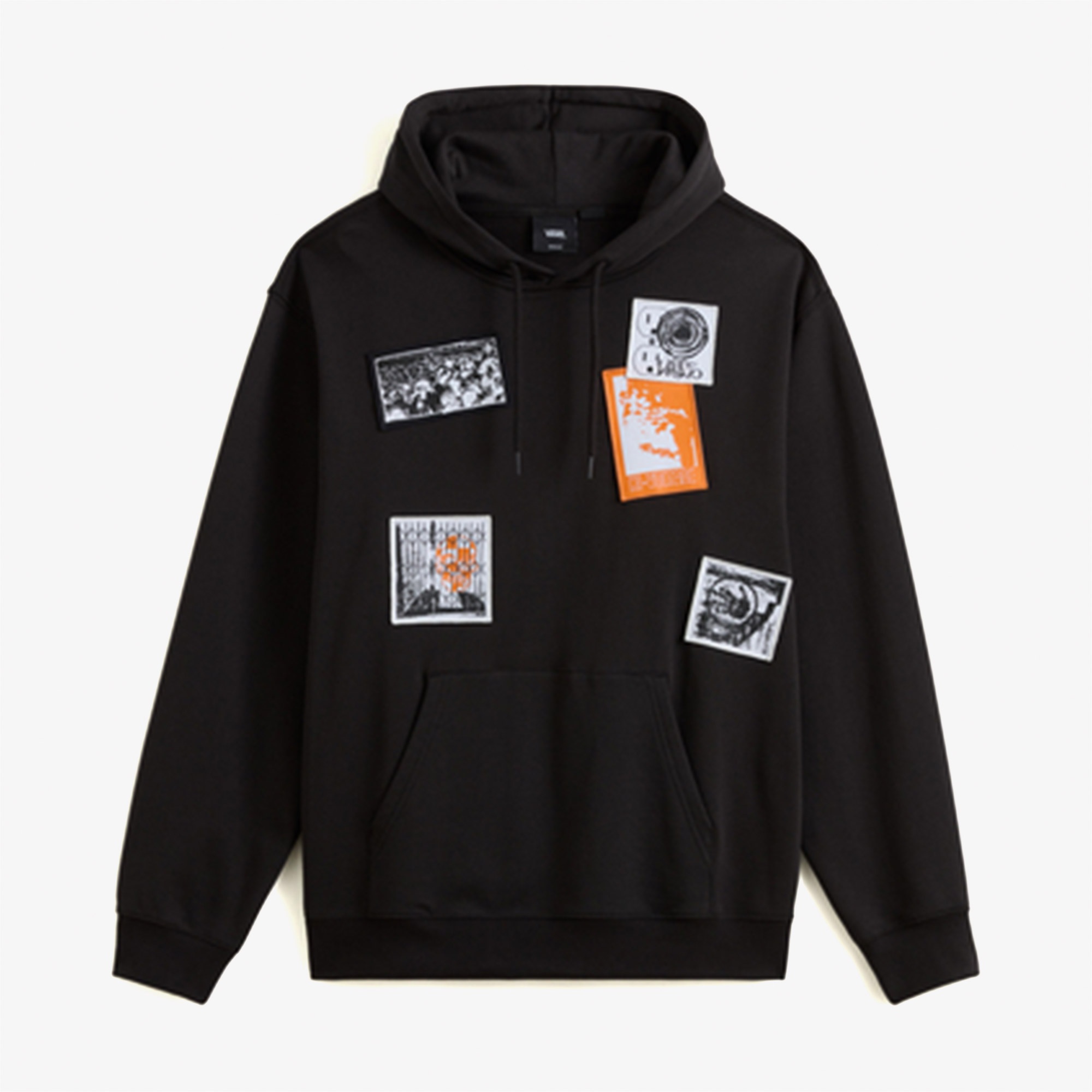 Vans Punk Patch Pullover Erkek Siyah Sweatshırt