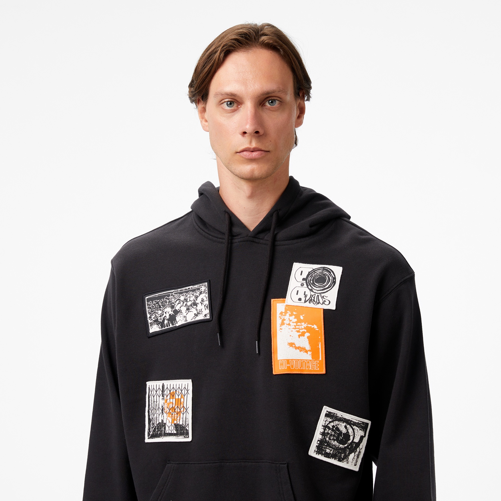 Vans Punk Patch Pullover Erkek Siyah Sweatshırt