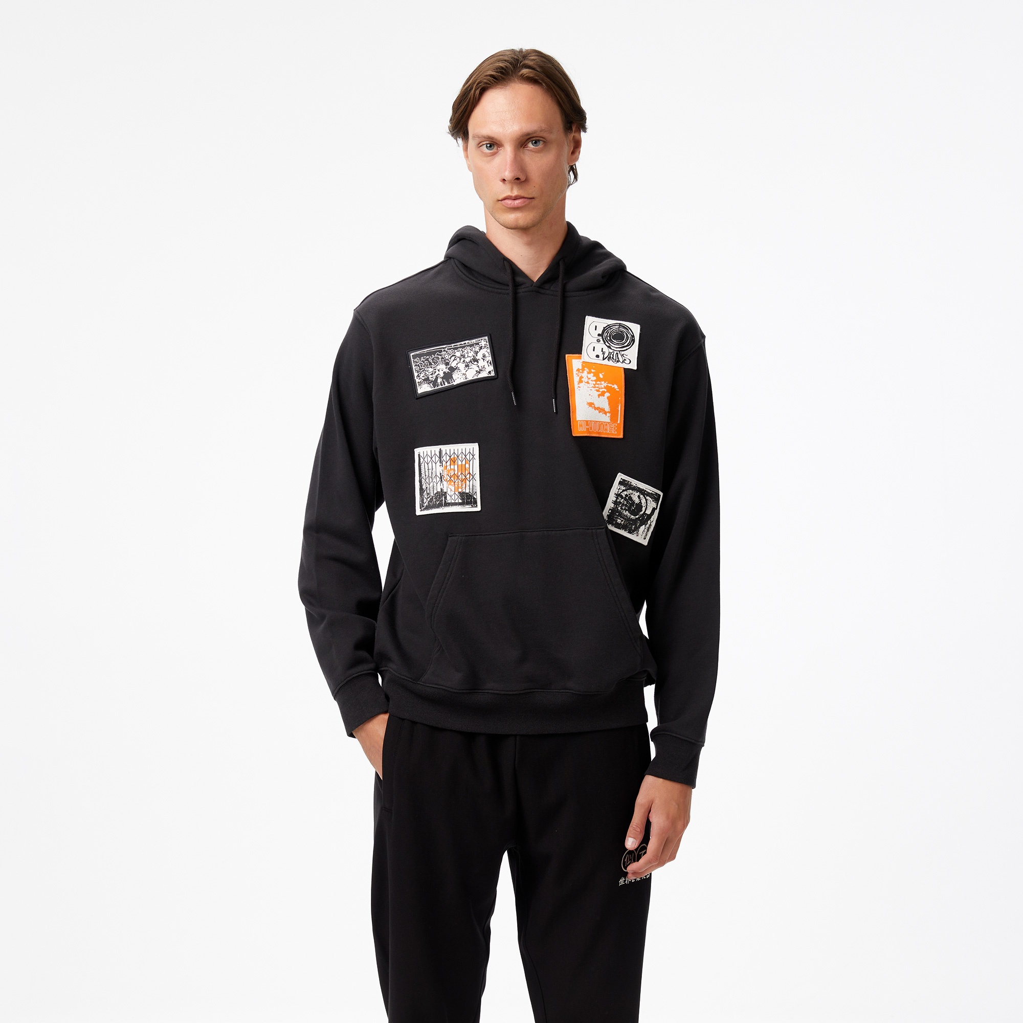 Vans Punk Patch Pullover Erkek Siyah Sweatshırt