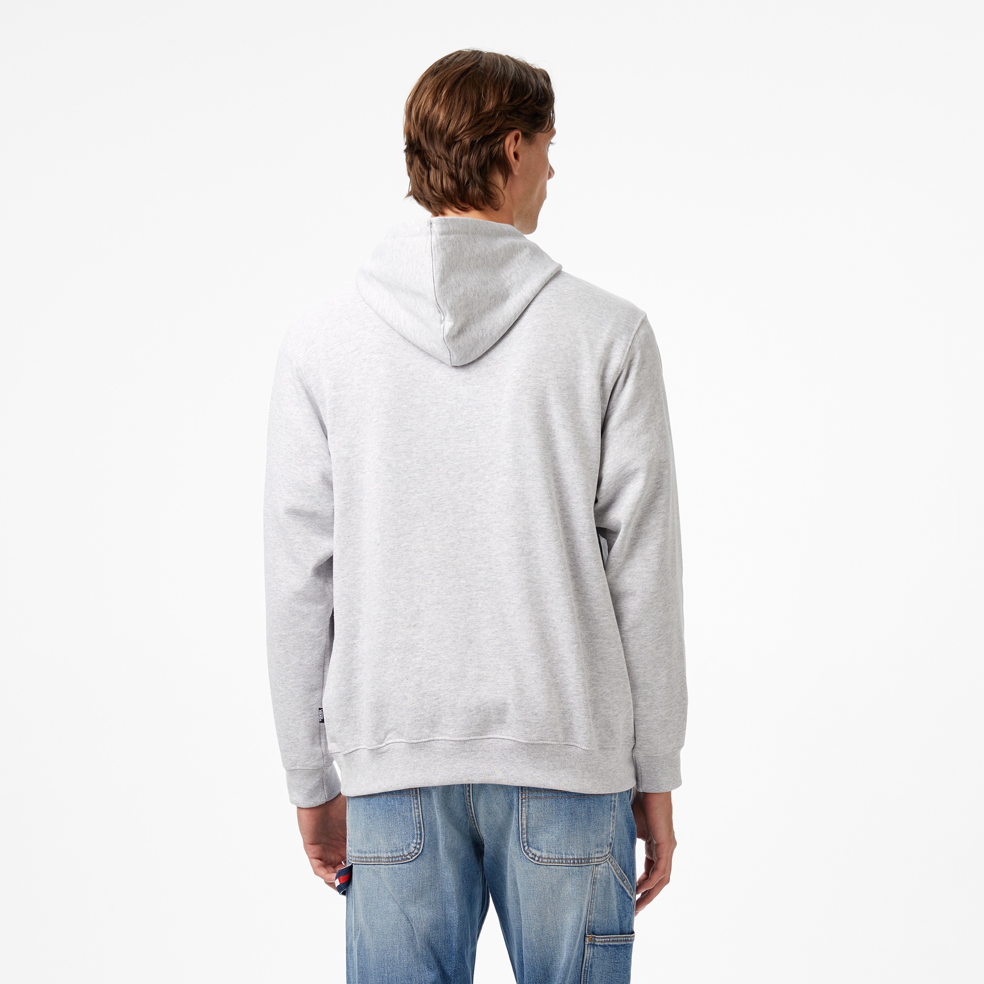 Vans Left Chest ii Loose Po Erkek Gri Sweatshırt