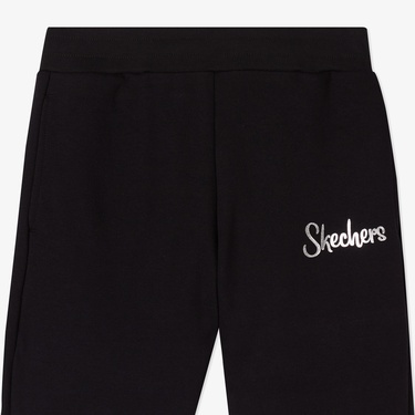  Skechers Lw Fleece Çocuk Siyah Eşofman Altı