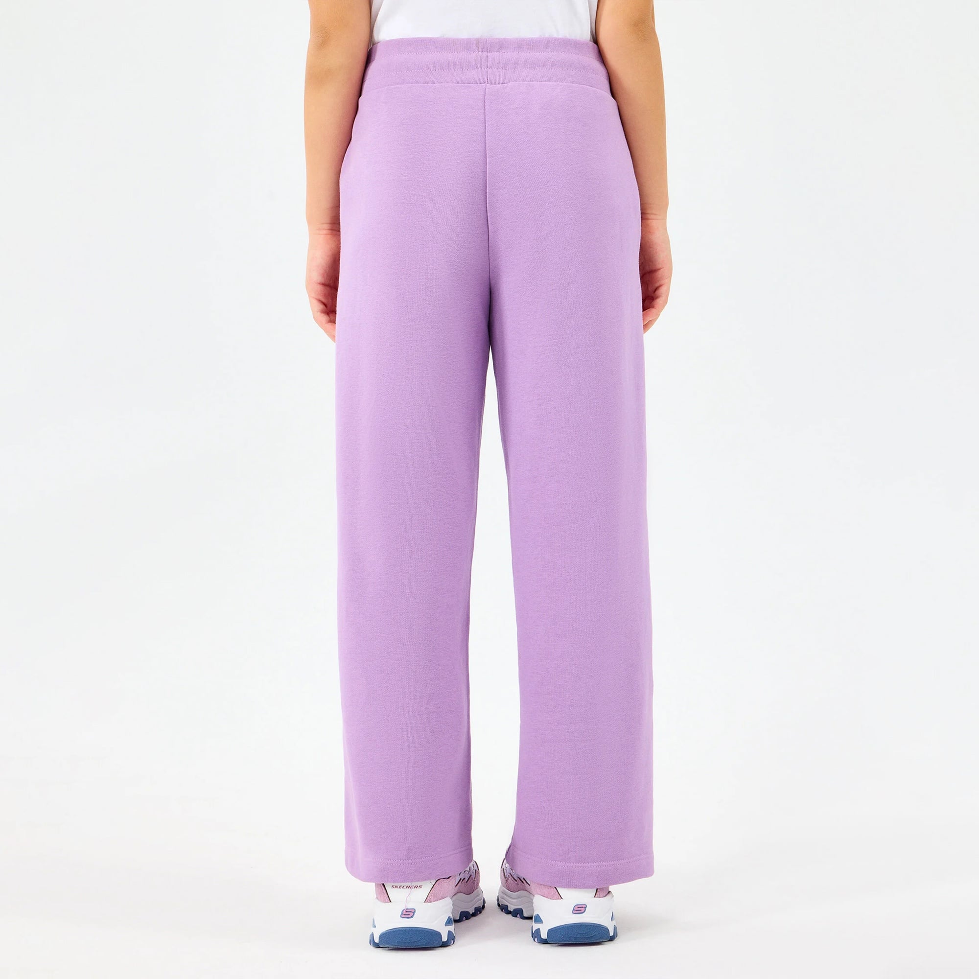 Skechers Lw Fleece Çocuk Mor Eşofman Altı