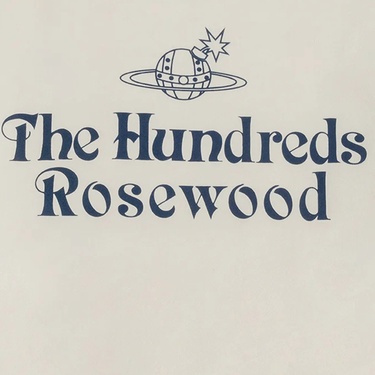  The Hundreds Rosewood Crewneck Erkek Beyaz Sweatshirt