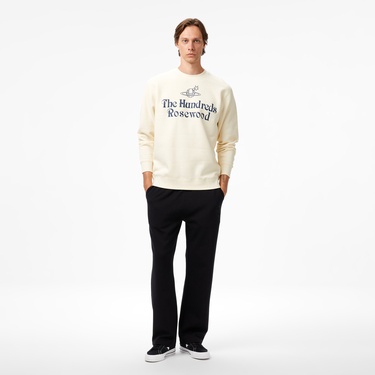  The Hundreds Rosewood Crewneck Erkek Beyaz Sweatshirt