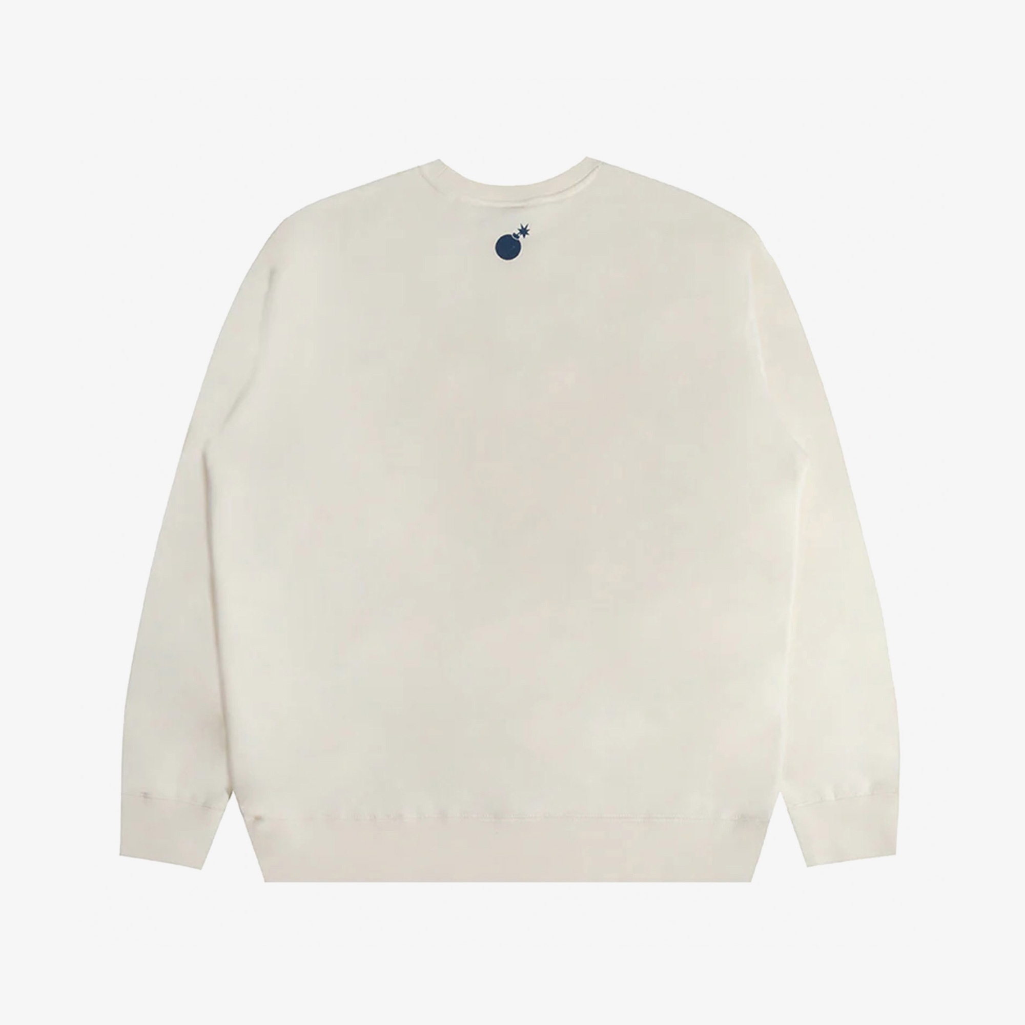The Hundreds Rosewood Crewneck Erkek Beyaz Sweatshirt