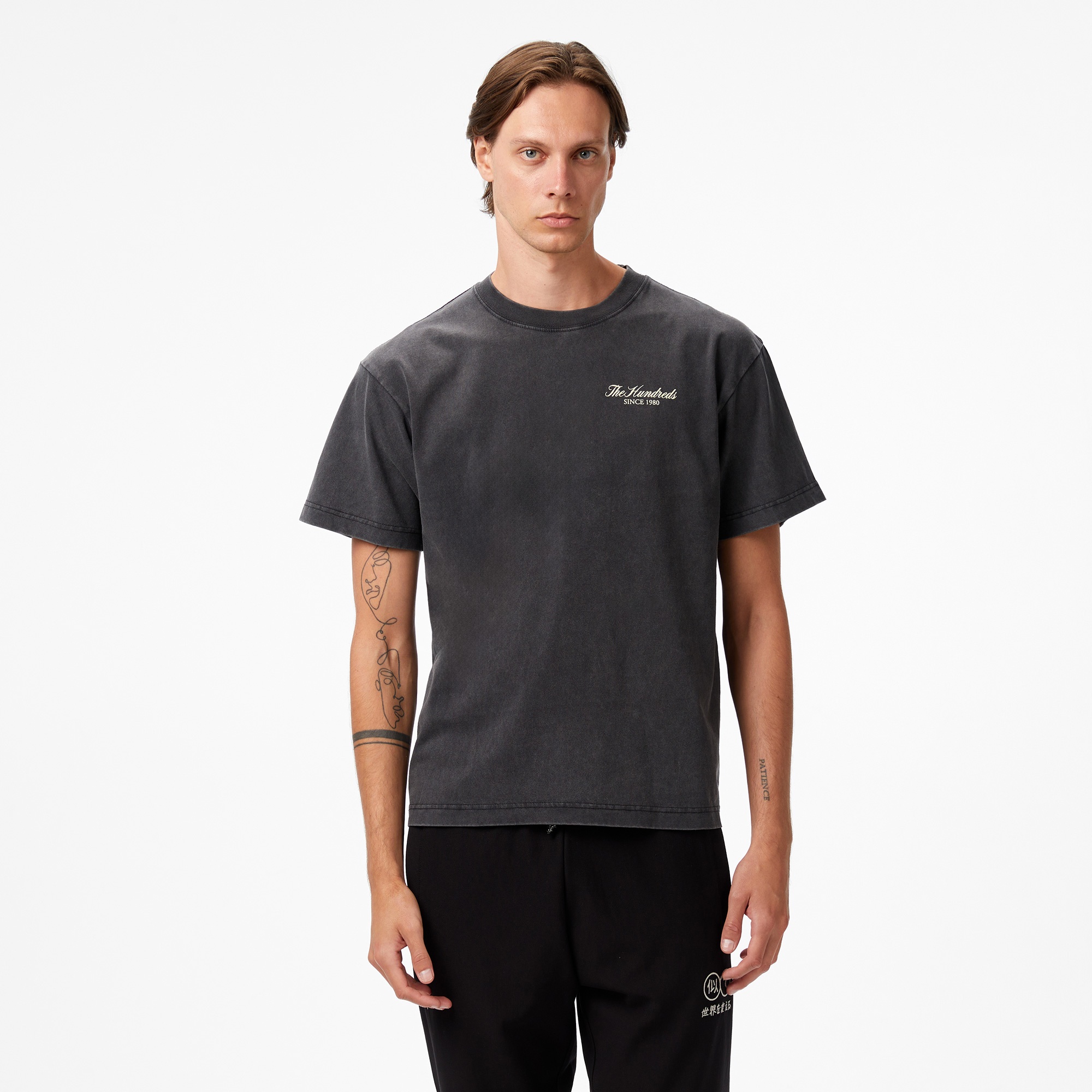 The Hundreds End Of The Beginning Erkek Siyah T-Shirt