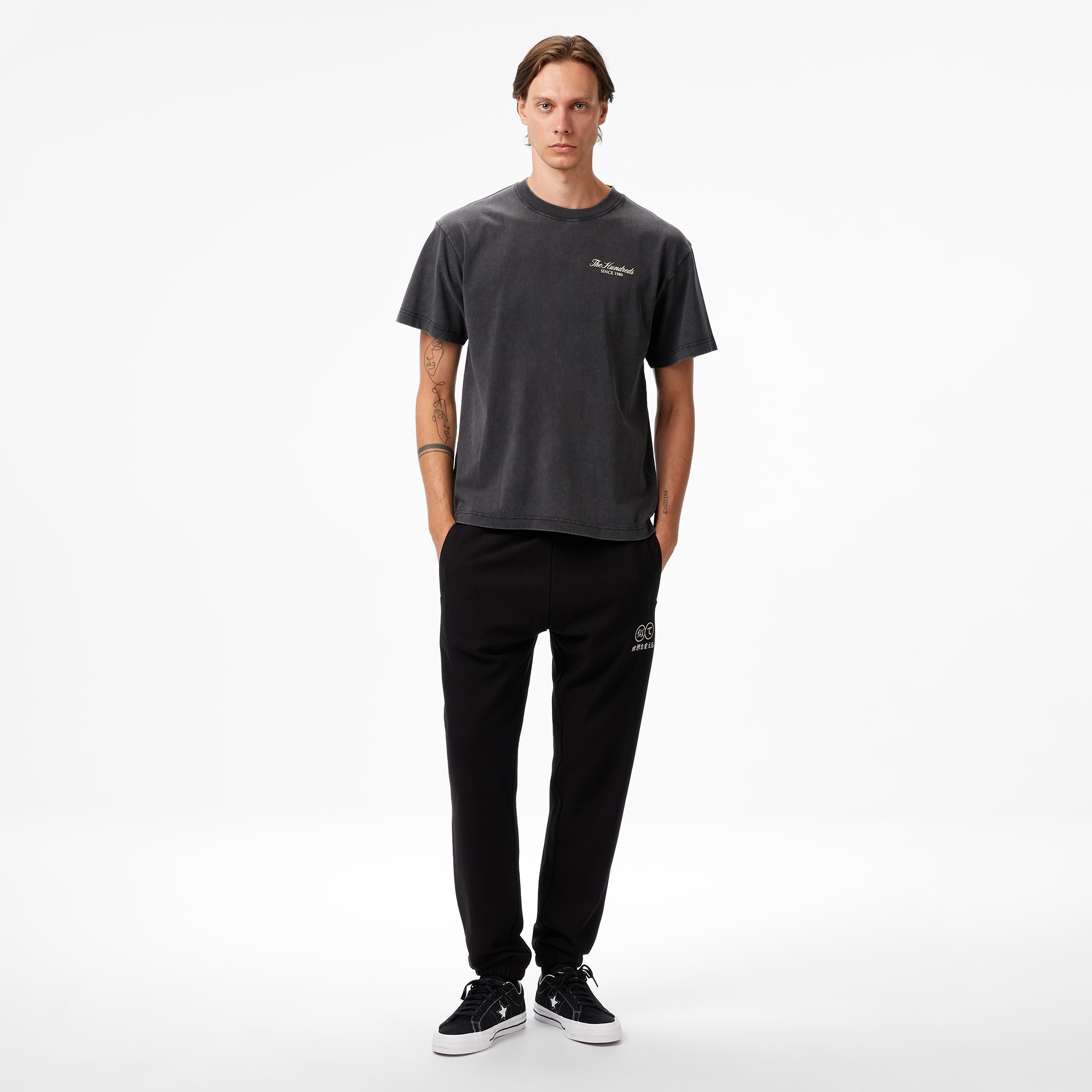 The Hundreds End Of The Beginning Erkek Siyah T-Shirt