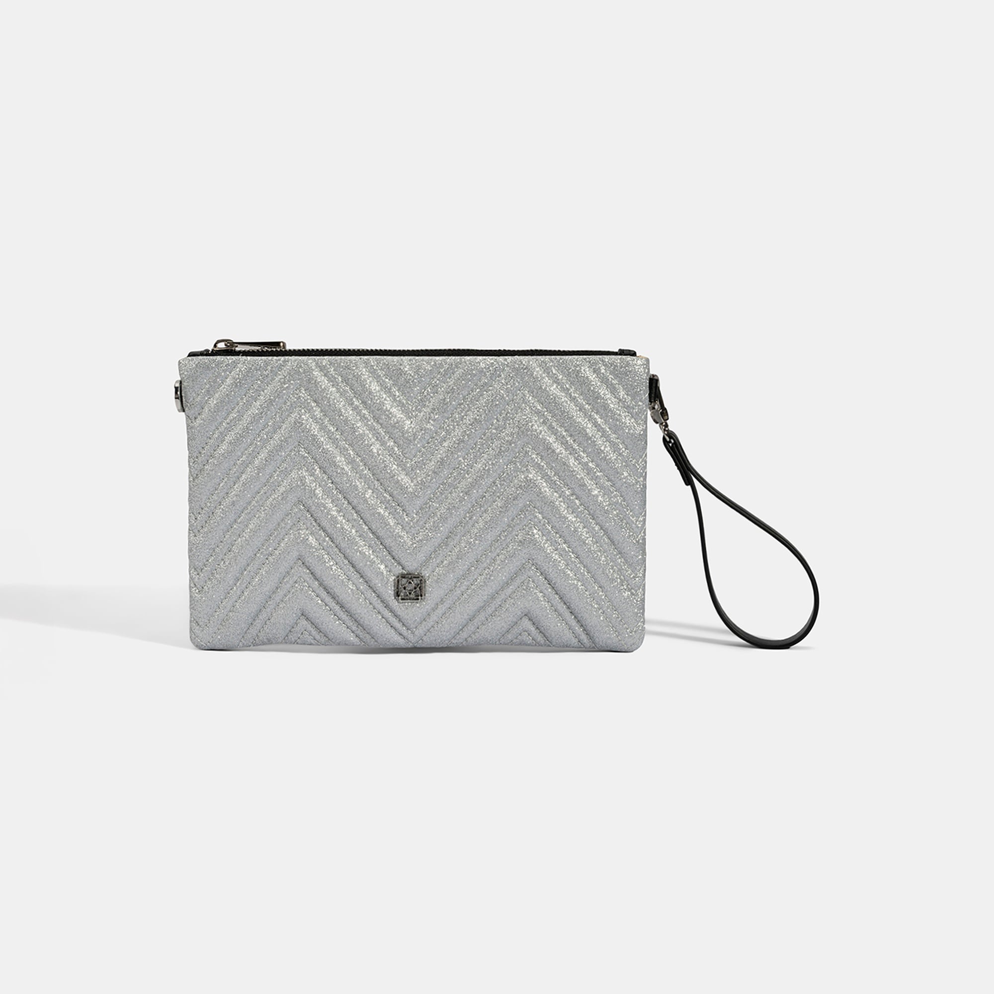 Kadın Gümüş Omuz Askılı Portföy Çanta