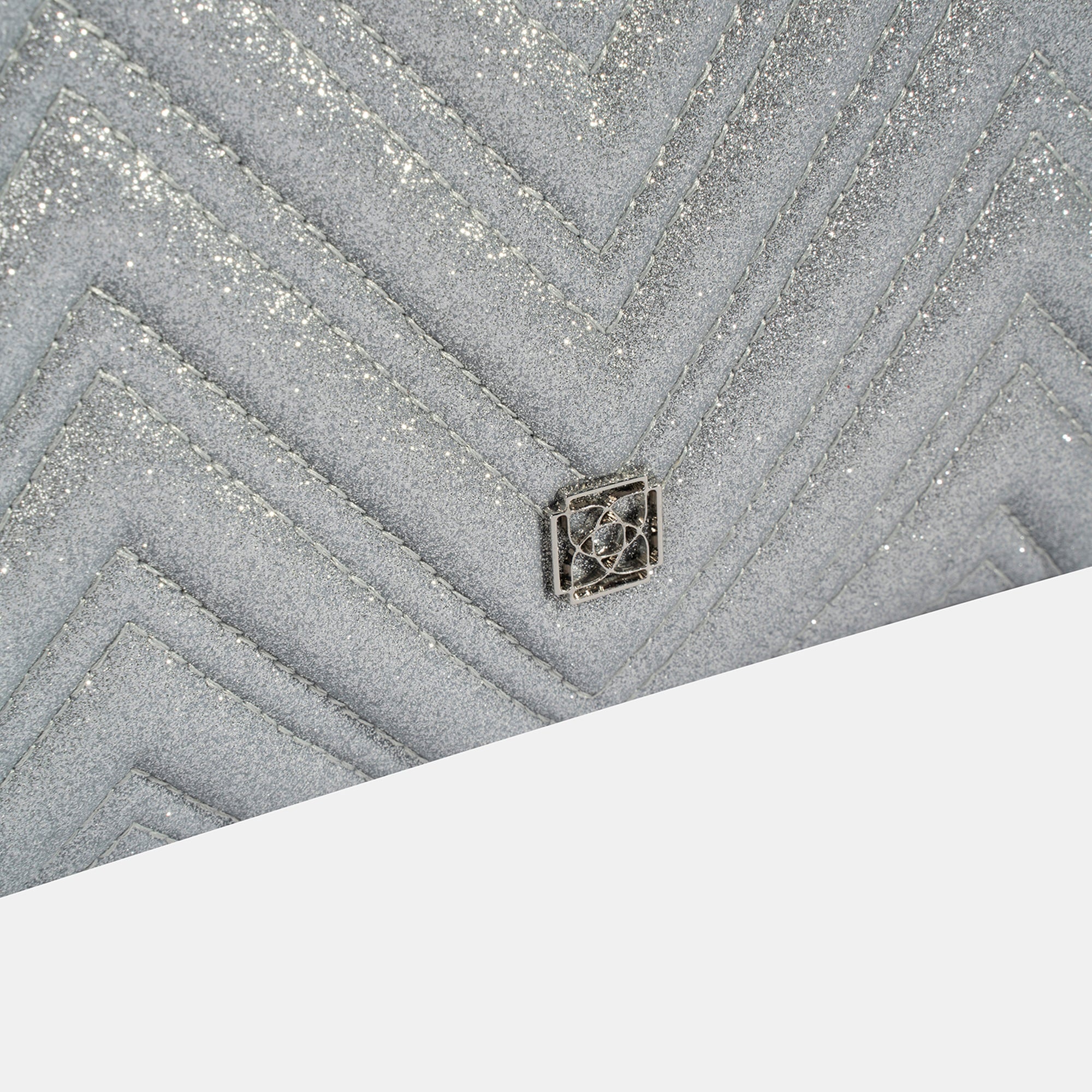 Kadın Gümüş Omuz Askılı Portföy Çanta