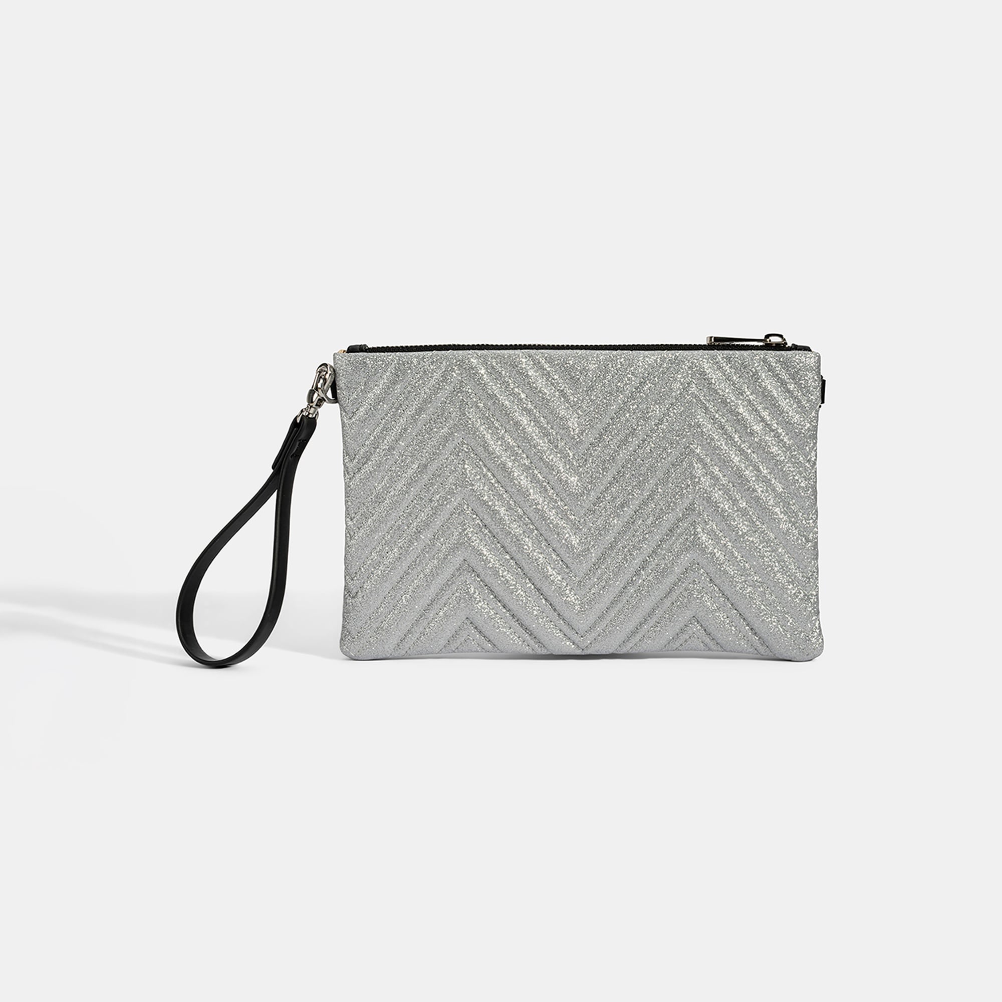 Kadın Gümüş Omuz Askılı Portföy Çanta