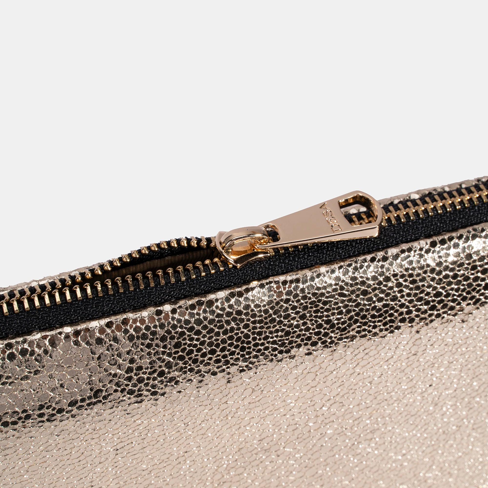 Kadın Gold Omuz Askılı Portföy Çanta